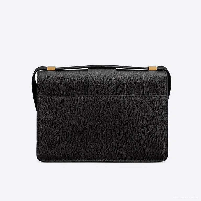 Cheap 30 Dior Black Bag Montaigne Grained Calfskin 0806 Luxury
